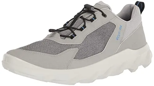 ECCO Herren Mx M Shoe - Komfortabler Sneaker in Concrete Silver Grey - Herren-Sneaker mit atmungsaktivem BREATHRU Konzept und schnellschnürbarem Design für optimalen Komfort und Stil. Ideal für aktive Männer, die Wert auf Funktionalität legen.