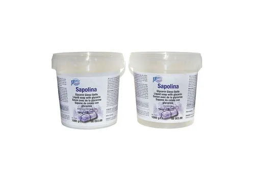 Selva Technik Modellierwerkzeug Sapolina Gießseife transparent, 300g