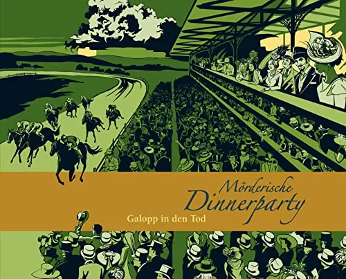Mörderische Dinnerparty – Galopp in den Tod in grün von Blaubart