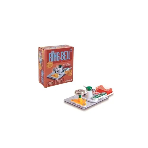 Miniland – Electrofun: Ring a Bell – STEM-Spiel zum Bauen Einer echten elektrischen Klingel, Entdecken von Schaltkreisen und Fördern der wissenschaftlichen Neugier, ab 8 Jahren
