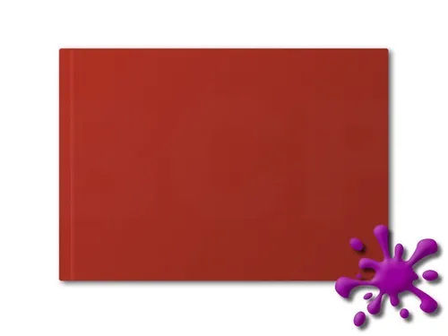 Hahnemühle Skizzenbuch D&S QF 140g, 80 Blatt, A5, rot