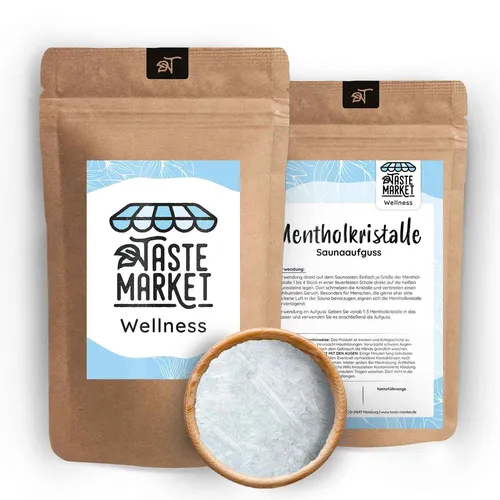 Mentholkristalle | Saunaaufguss | Aufguss | Sauna | Menthol 100 g