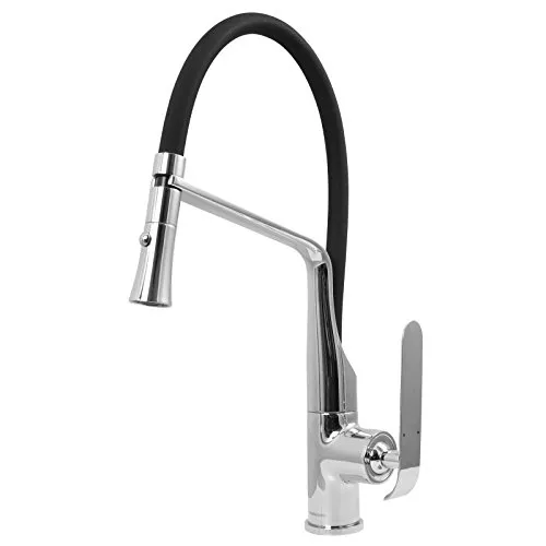 Welfenstein Küchenarmatur ST-BZ Spültischarmatur Wasserhahn Messing verchromt