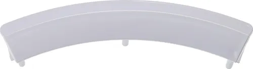 vhbw Türgriff kompatibel mit Siemens WT36V380, WT36V302DN, WT36V302, WT36V321NL, WT36V320NL, WT36V301, WT36V381, WT36V380FG Trockner Kunststoff Weiß