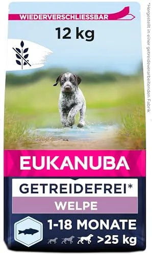 EUKANUBA Puppy&Junior Large Breeds Grain Free 12kg