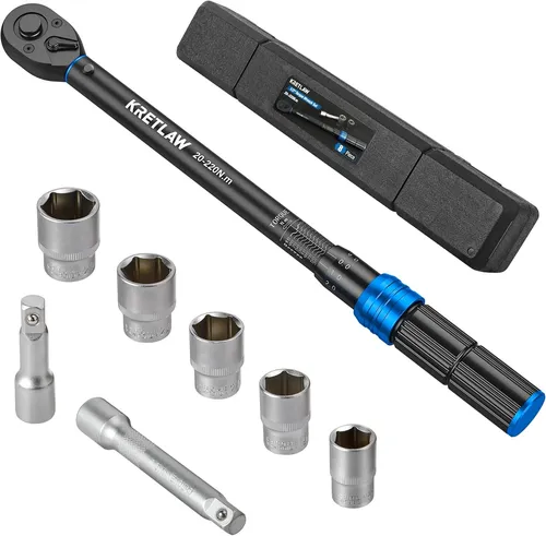 KRETLAW Drehmomentschlüssel 8tlg. 1/2