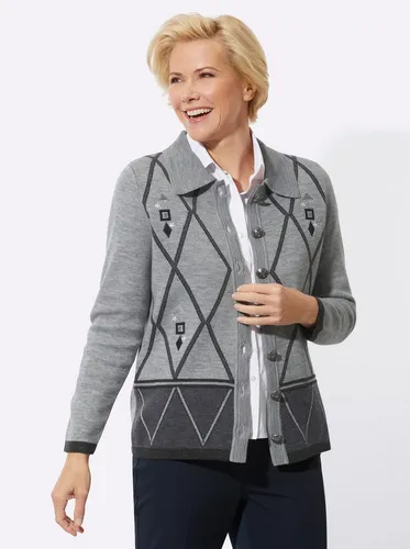 Witt Strickjacke Jacquardstrickjacke .