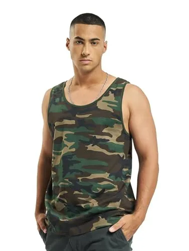 Brandit Tank Top, Farbe: Woodland, Größe: L