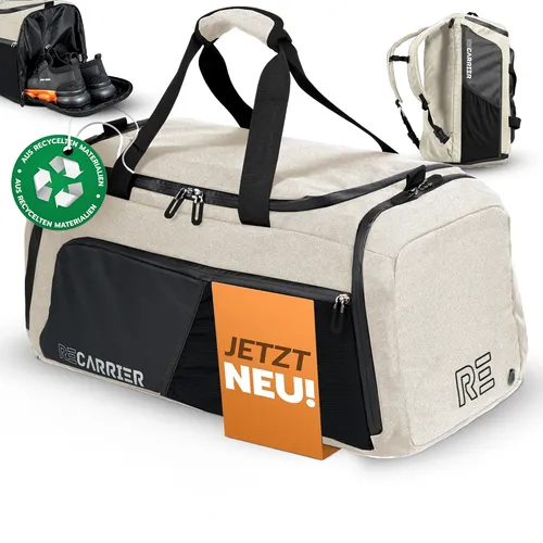 Produktbild RECARRIER Sporttasche 50L – Vielseitige Gym Bag und Rucksack in Einem