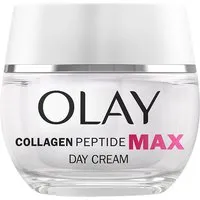 Olay REGENERIST COLLAGEN PEPTIDE24 MAX Tagescreme 50 ml - Hochwirksame Gesichtscreme für alle Hauttypen, spendet 24 Stunden Feuchtigkeit und verbessert die Hautstruktur für ein geschmeidiges Gefühl. Ideal für eine jugendliche Ausstrahlung.