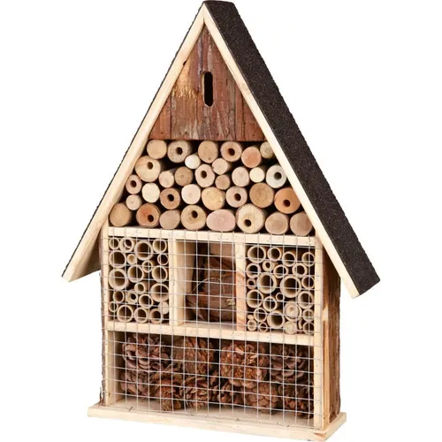 Insektenhotel aus Rindenholz 35 x 50 x 9 cm