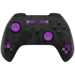 DragonShock PopTop Wireless Gamepad Schwarz/Violett für Nintendo Switch/PC