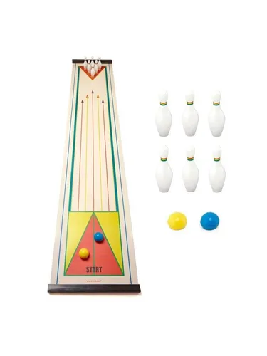 Kikkerland Tabletop Bowling Spiel