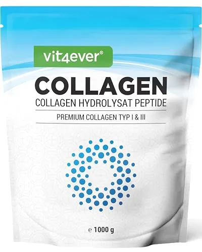 vit4ever Collagen Pulver 1000 g (1 kg)