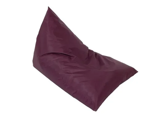 Sitzsack Chillkissen Nylon 100/140 cm (aubergine) in lila von Cats Collection