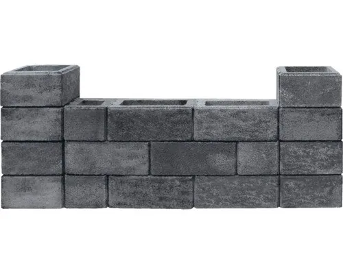 Diephaus Mauer Canta Quarzit Normalstein 50 x 25 x 20 cm