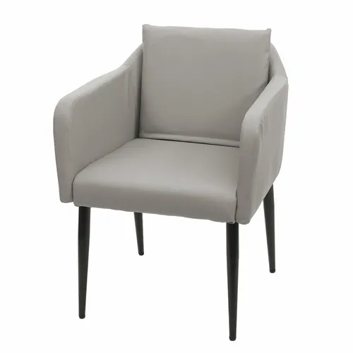 Esszimmerstuhl HHG 728 – Eleganter Küchenstuhl in Taupe-Grau