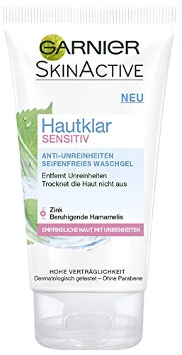 Garnier Waschgel für empfindliche Haut