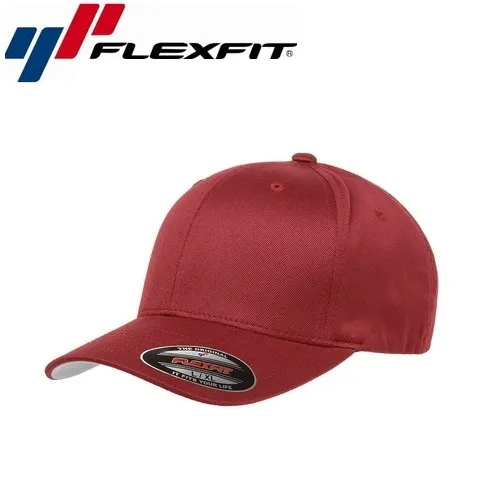 Flexfit Classic Baseball Cap S/M Rotbraun in rot von Flexfit