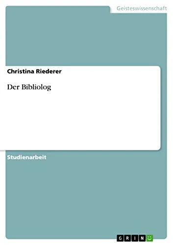 Der Bibliolog