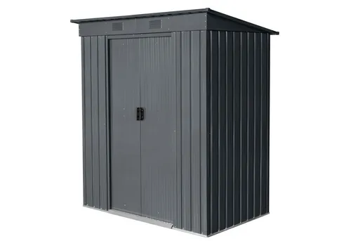 GARDEN 'N' MORE Gerätehaus Pultdachhaus Basic plus, BxT: 174x110 cm, einfacher Aufbau, Langlebig, mit Lüftungsschlitzen