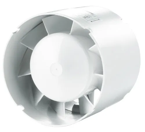 Rohrventilator / Einschublüfter mit Nachlauf - Ø 125 mm von Vents