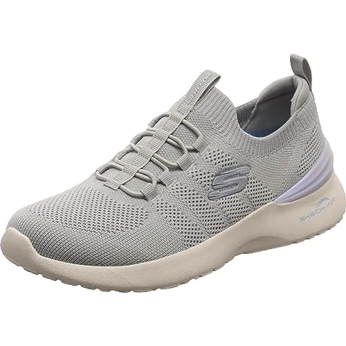 Skechers Skech-AIR-Dynamight-Perfect Steps 149754/LGLB Damen Slipper Halbschuh - Damen-Sneaker mit innovativer Skech-AIR-Dämpfung für maximalen Komfort und optimale Unterstützung beim Gehen.