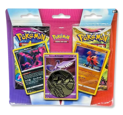 Pokemon Enhanced 2 Pack Blister Galarian Birds EN