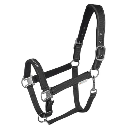 Waldhausen Schwarz VB Halfter Athletic Nylonhalfter