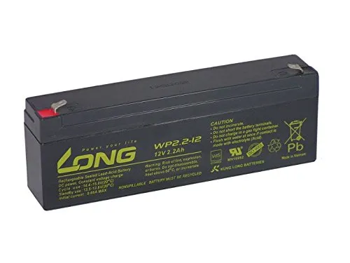 Alternativ-Hersteller Akku kompatibel 725-04323 Rasenmäher 12 Volt 2,2Ah AGM Blei Accu wiederaufladbar