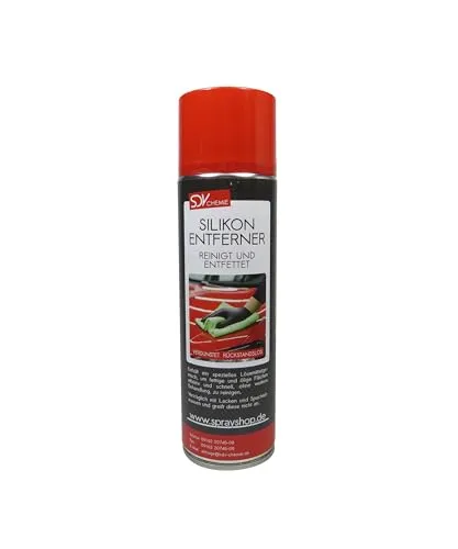 SDV Chemie Silikonentferner Spray 1x 500ml für Autolack Lackierer Siliconentferner Cleaner Entfetter