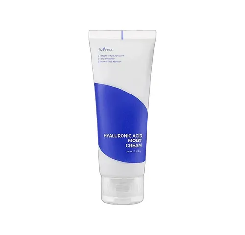 Isntree Hyaluronic Acid Moist Cream - Feuchtigkeitsspendende Tagescreme mit Hyaluronsäure, ideal für eine intensive Pflege und ein frisches Hautbild, perfekt für den täglichen Gebrauch.