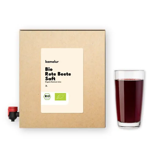  Bio Rote Bete Saft 3 L-Bag in Karton naturbelassen ohne Zusätze 6,65 EUR/l