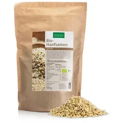 Bio-Hanfsamen geschält - 900 g von Kräuterhaus Sanct Bernhard