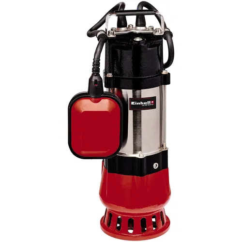 Einhell Schmutzwasserpumpe GC-DP 5010 G - 500 Watt, fördert bis zu 12.000 l/h, stufenlos höhenverstellbarer Schwimmerschalter und langlebiges Edelstahl-Motorgehäuse