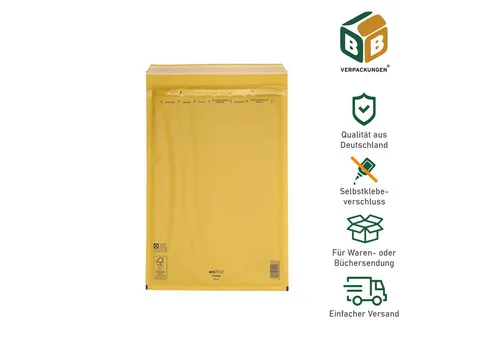 Briefumschläge Gold von BB-Verpackungen