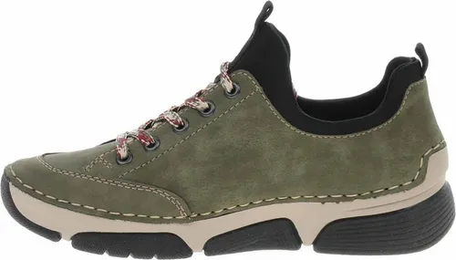 Rieker Damen Halbschuhe 45973 in grün von Rieker