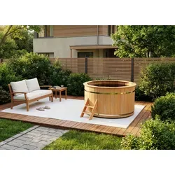 Produktbild FinnTherm Whirlpool Badefass Bergen