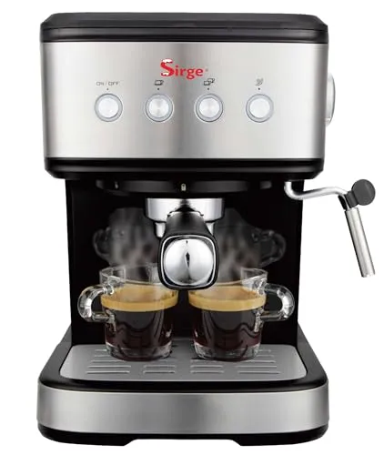 Sirge Espresso- und Cappuccinomaschine 1100 W von Sirge