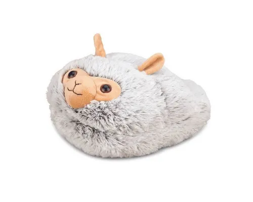 Noxxiez Kuschelweicher Fußwärmer für Kinder im Alpaka-Design - Gemütlicher Fußwärmer im lustigen Alpaka-Design für Kinder. Ideal zum Entspannen auf dem Sofa oder im Bett. Hält die Füße warm und sorgt für hohen Kuschelfaktor – perfekt für kalte Tage!