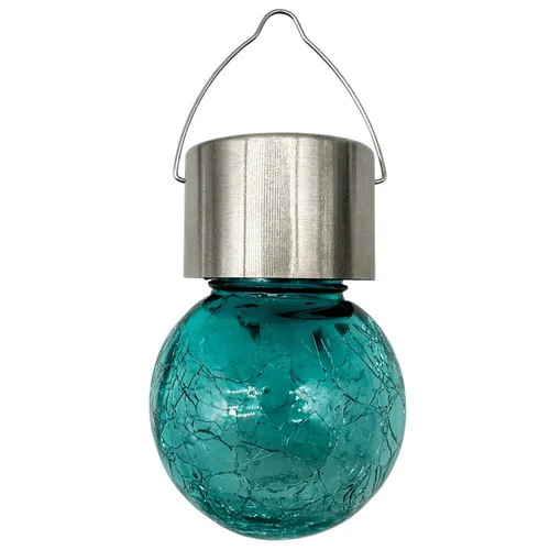 Solar Glühbirne Türkis Balkon Garten Terrasse LED Beleuchtung