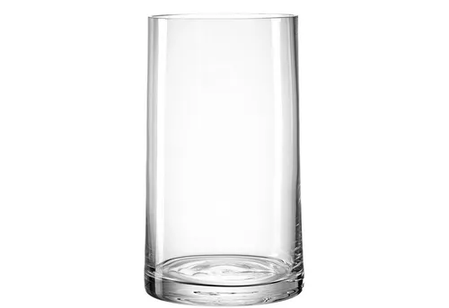 LEONARDO HOME 018621 NOVARA Vase 26 cm aus Glas in weiß von LEONARDO