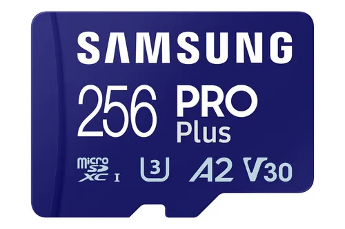 Samsung PRO Plus microSD-Karte 256 GB + USB-Kartenleser von Samsung