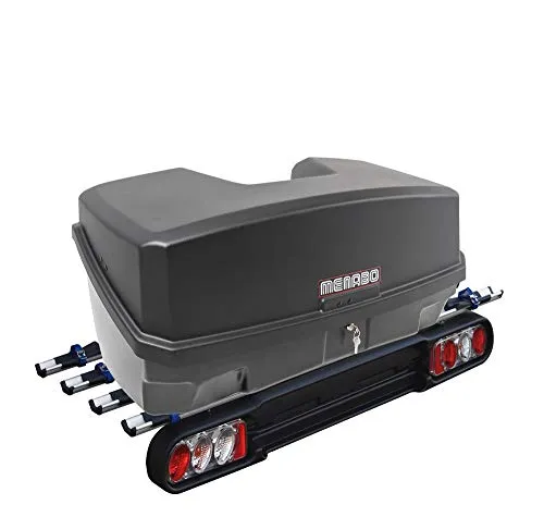 Menabo Race 4 Kupplungsträger mit Nekkar Gepäckbox