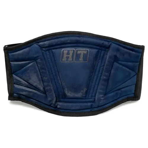 Nierengurt Heavy-Tuned, Motorrad Nierenwärmer, Handmade, Leichter Stretch, für Herren und Damen, dunkelblau, Größe XXL/XXXL