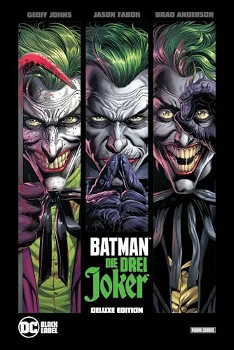 Batman: Die drei Joker (Deluxe-Edition) - Manga über die ikonischen Joker, in der Deluxe-Edition mit hochwertigem Einband und exklusiven Extras für Sammler.