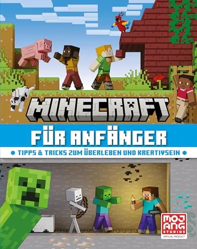 Minecraft für Anfänger: Tipps & Tricks für Neueinsteiger - Entdecke die besten Tipps und Tricks für Minecraft! Ideal für Gaming-Fans ab 8 Jahren, um kreativ zu sein und erfolgreich zu überleben.