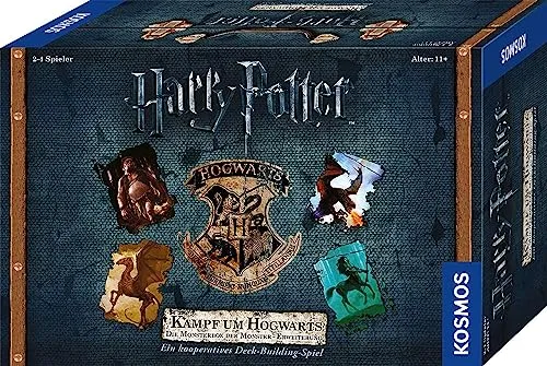 Harry Potter - Der Kampf um Hogwarts: Die Monsterbox der Monster, spannende Kartenspiel-Erweiterung für magische Abenteuer!
