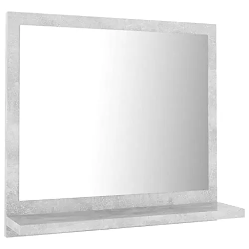 vidaXL Badspiegel mit Ablage – Moderner Hängespiegel für dein Badezimmer