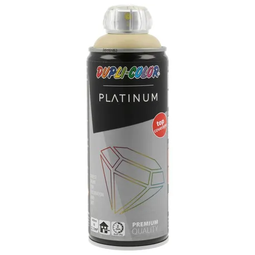 DUPLI-COLOR Sprühlack platinum seidenmatt 400 ml elfenbein RAL 1014